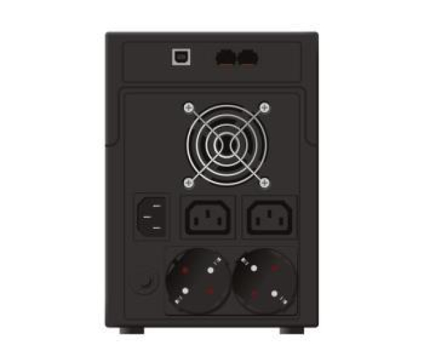 Power Walker LINE-INTERACTIVE (1000VA/600W, 2xSchuko/IEC, AVR) - 544108 - zdjęcie 2